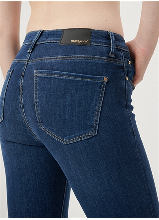 Mavi TESS Indigo GOLD PREM Normal Bel Ankle Paça Skinny Fit Kadın Denim Pantolon M100328-82232_6