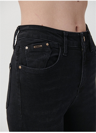 Mavi SERENAY Deep Smoke GO Yüksek Bel Dar Paça Skinny Fit Antrasit Kadın Denim Pantolon M100980-82211_5