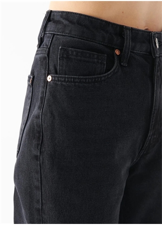 Mavi NEW YORK Deep Smoke D Yüksek Bel İspanyol Paça Straight Fit Antrasit Kadın Denim Pantolon M101441-82297_4