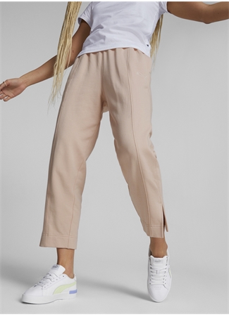 Puma Normal Pembe Kadın Eşofman Altı 84983347 HER High-Waist Pants_2