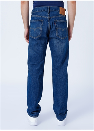 Levis 501 Original Koyu Lacivert Yüksek Bel Straight Erkek Denim Pantolon HER EYES_3