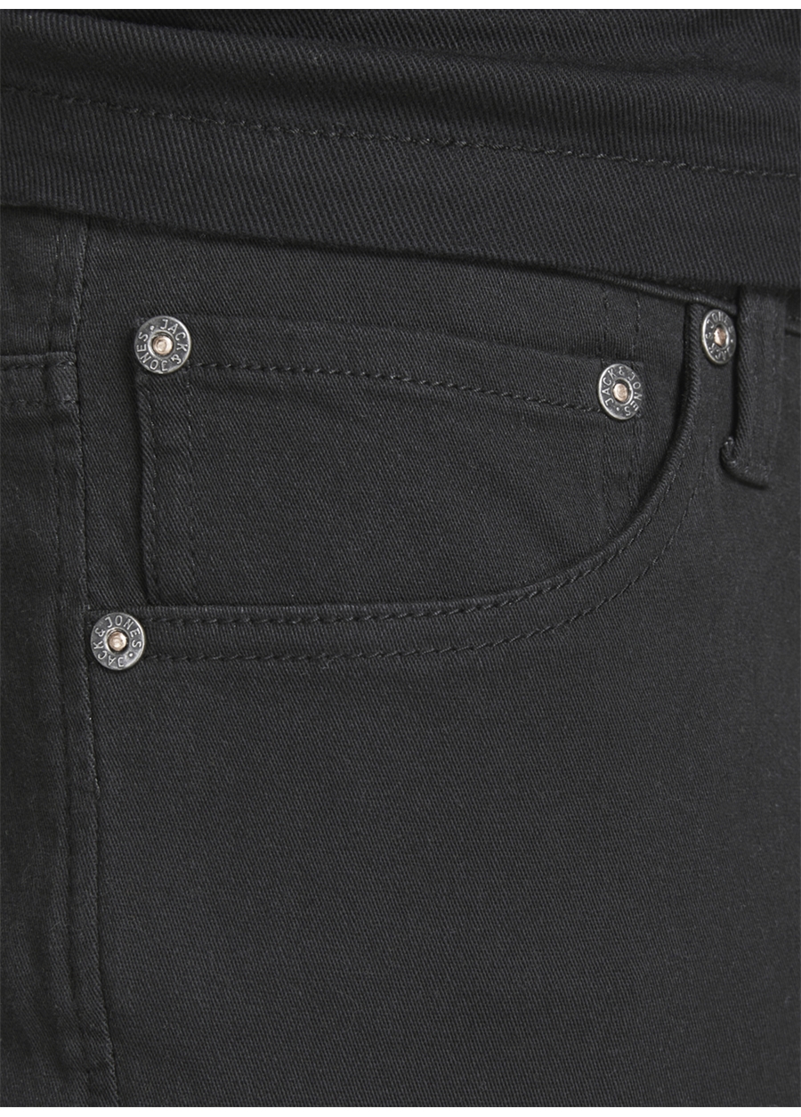 Jack & Jones 12201530_JPSTGLENN JJORIGINAL AKM Siyah Erkek Düşük Bel Slim Fit Denim Pantolon_5