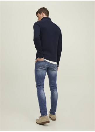 Jack & Jones 12213182_JJIGLENN JJORIGINAL RA 094 Erkek Düşük Bel Slim Fit Denim Pantolon_1