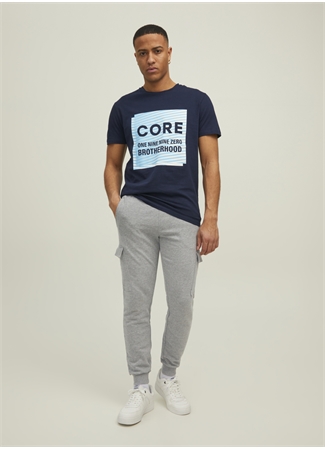 Jack & Jones Regular Fit Açık Gri Erkek Eşofman Altı 12212170_JPSTGORDON JJSHARK SWEAT C_0