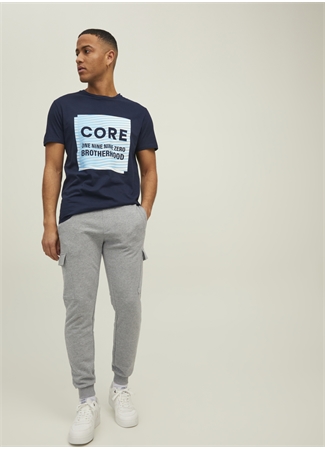 Jack & Jones Regular Fit Açık Gri Erkek Eşofman Altı 12212170_JPSTGORDON JJSHARK SWEAT C_1