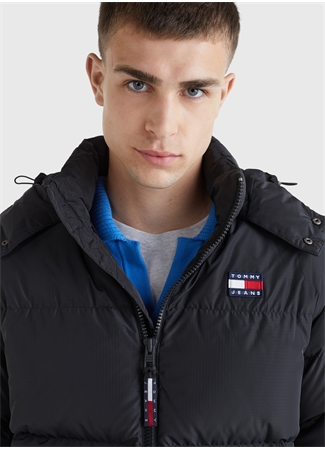 Tommy Jeans Siyah Erkek Kaz Tüyü Mont DM0DM15445-BDS_TJM ALASKA PUFFER_1