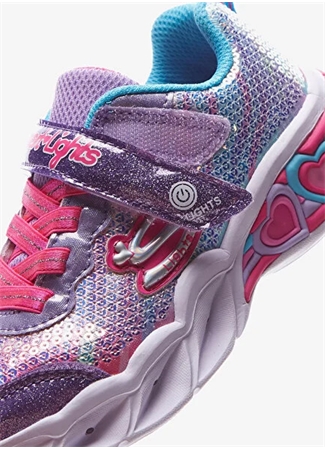 Skechers Çok Renkli Kız Çocuk Yürüyüş Ayakkabısı 302313L PRMT SWEETHEART LIGHTS_4