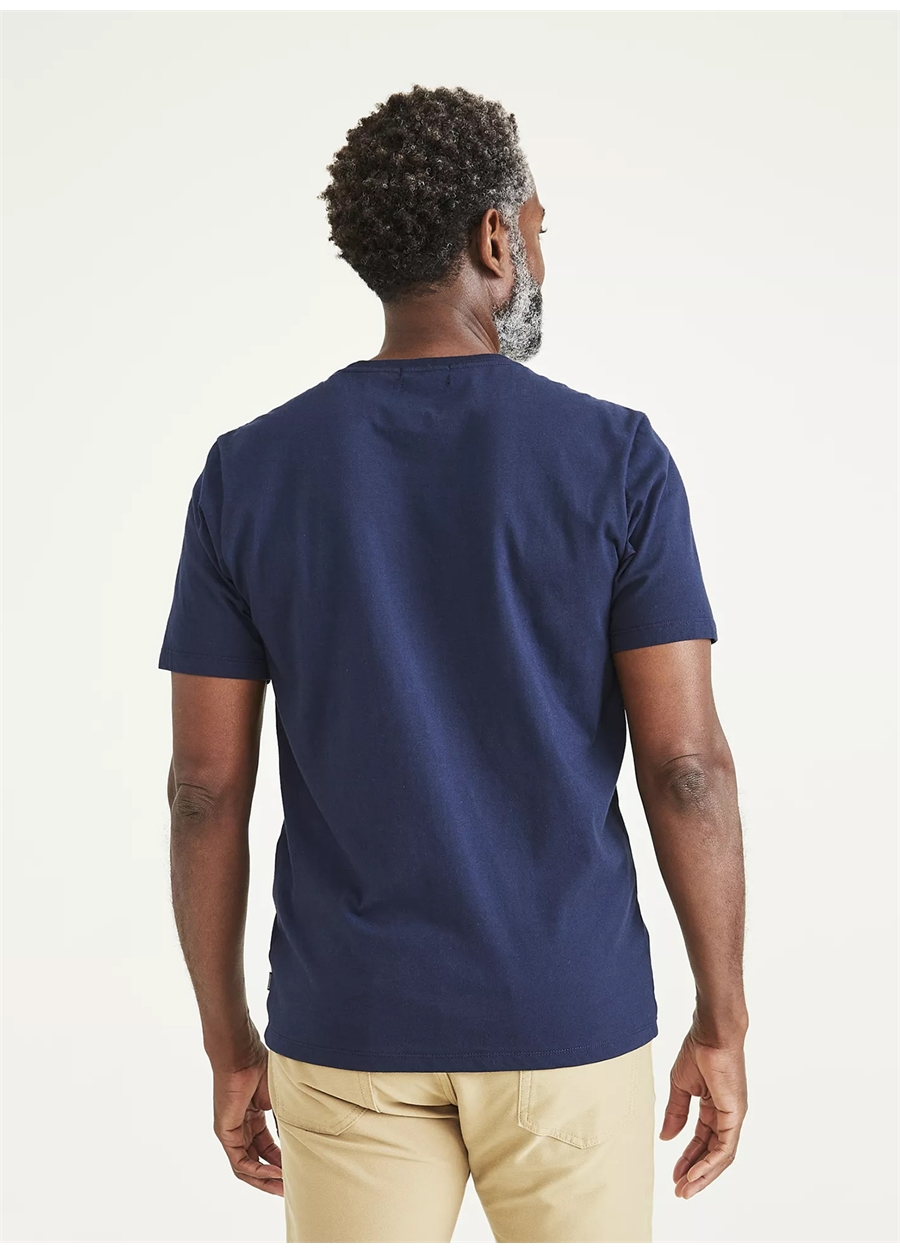 Dockers Slim Fit Mavi Erkek Crewneck T-Shirt A3143-0003_1