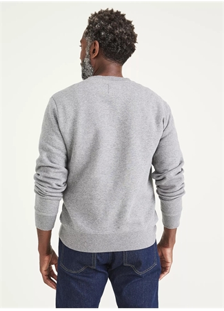 Dockers Regular Fit Gri Erkek Crewneck Sweatshirt A3199-0008_2