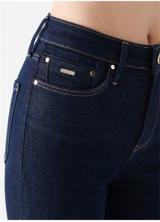 Mavi Yüksek Bel Dar Paça Skinny Fit Taş Kadın Denim Pantolon M100980-82996 SERE_5