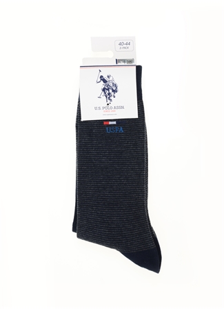 U.S. Polo Assn. Lacivert Erkek Çorap LAUS-SK22.VR033_0