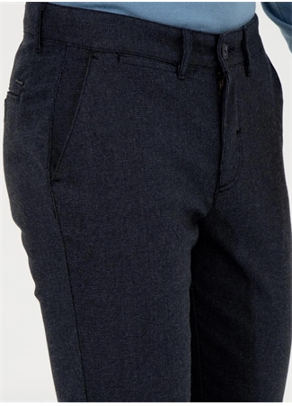 Pierre Cardin Normal Bel Normal Paça Slim Fit Lacivert Erkek Pantolon BESTO_3