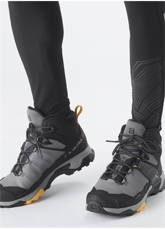 Salomon Gri Erkek Outdoor Ayakkabısı X ULTRA 4 MID WINTER_5