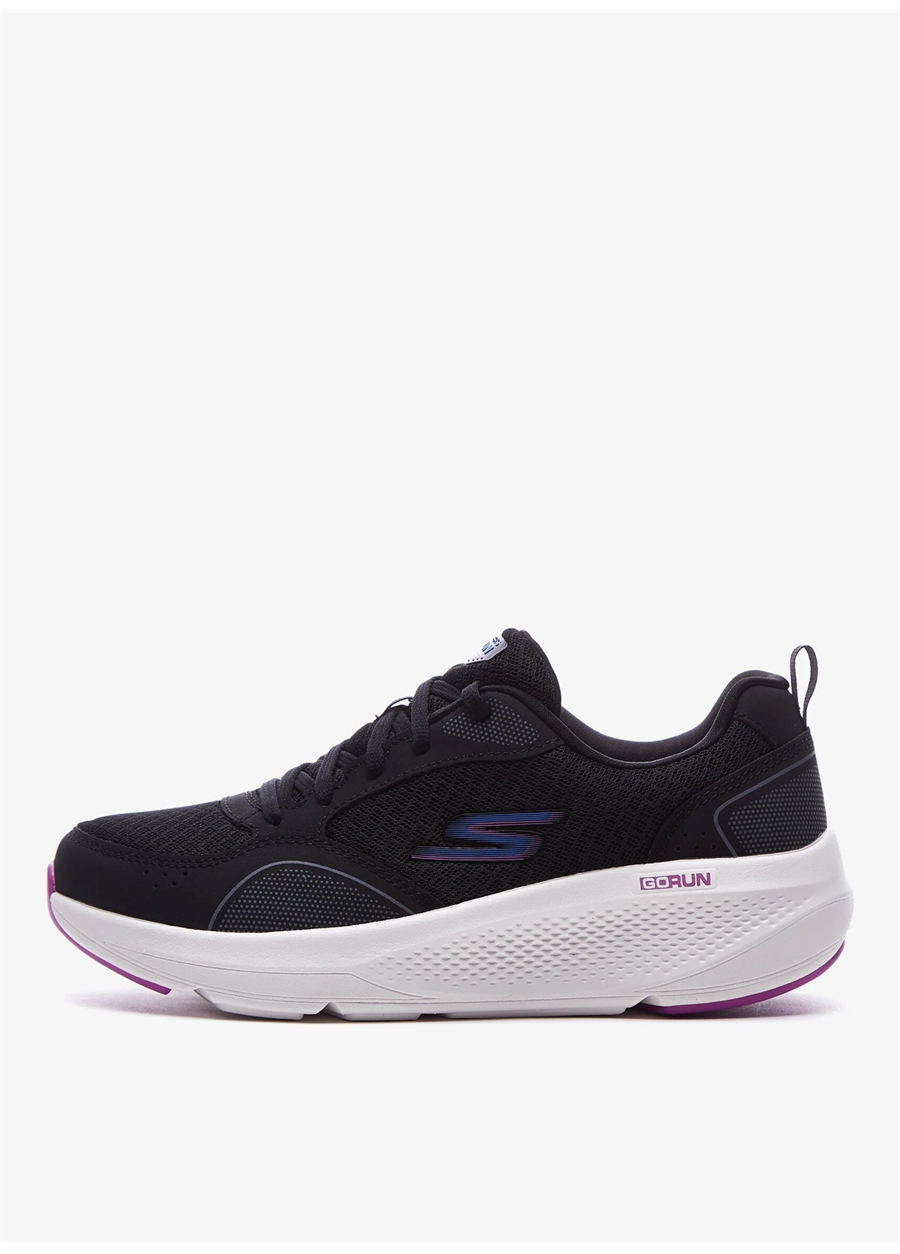 Skechers Siyah - Mor Kadın Kosu Ayakkabisi 128333 BKPR GO RUN ELEVATE - X