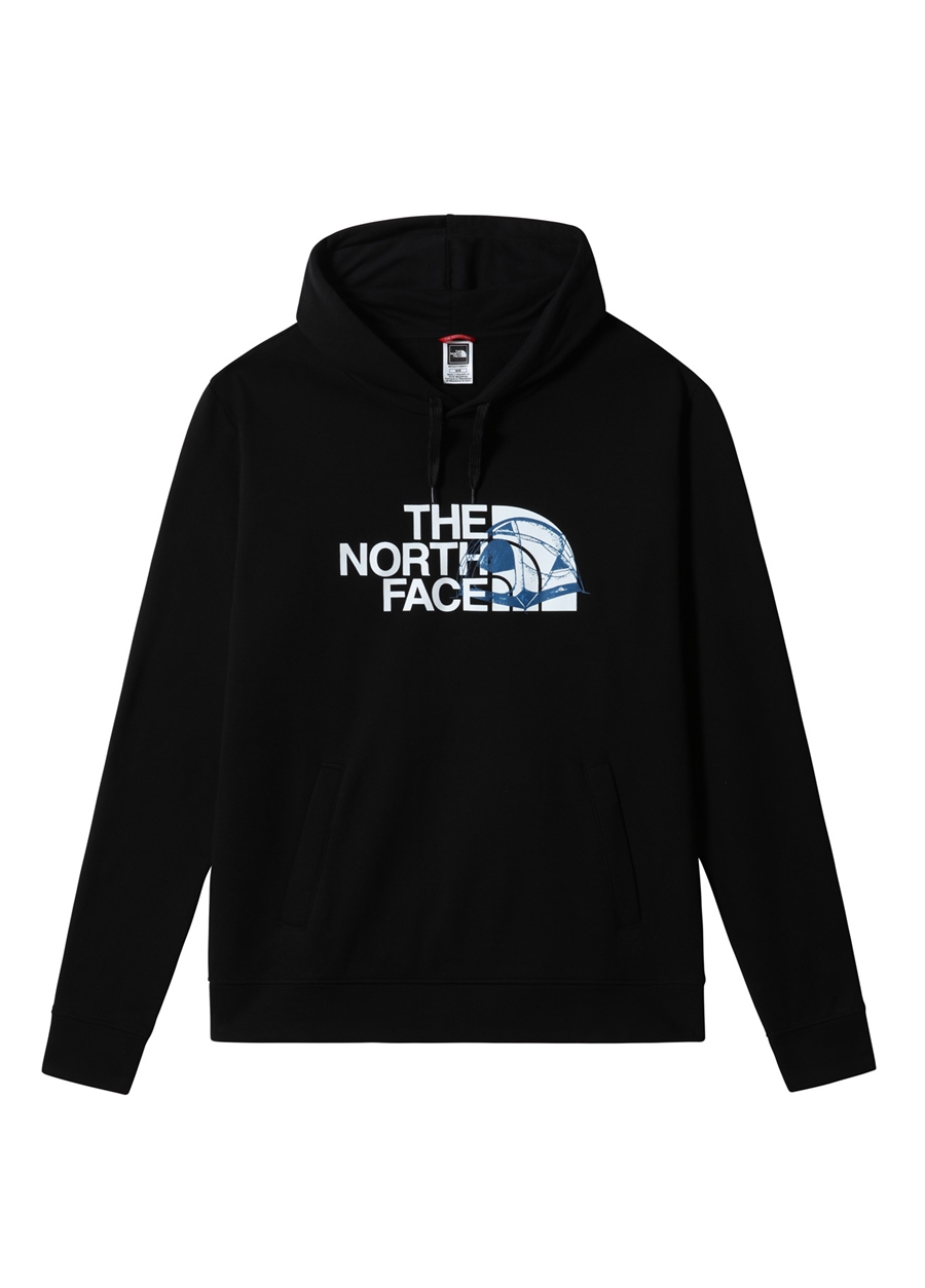 The North Face Kapüşon Yaka Siyah Erkek Sweatshırt NF0A7R3CJK31_M GRAPHIC HALF DOME H