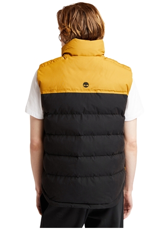 Timberland Sarı Dik Yaka Erkek Kapitone Şişme Yelek Tb0a22xmp571welch Mnt Puffer Vest_2