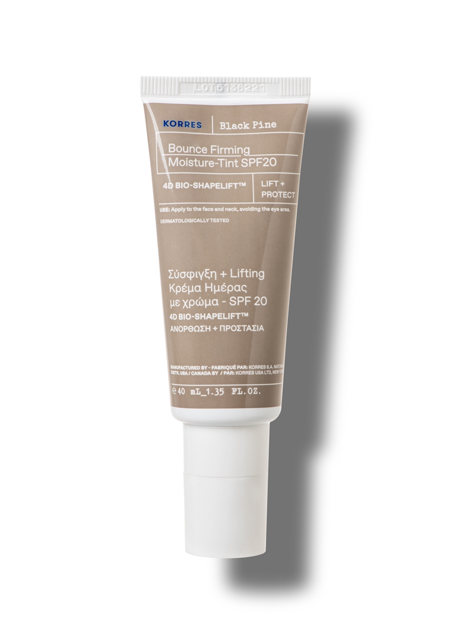 Korres Black Pine 4D Bioshapelift™ Bounce Firming Tinted Moisturiser SPF20 40Ml_0