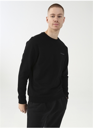 Columbia O Yaka Siyah Erkek Sweatshırt CS0204 CSC M BASIC CREW SWEATSHIRT_2