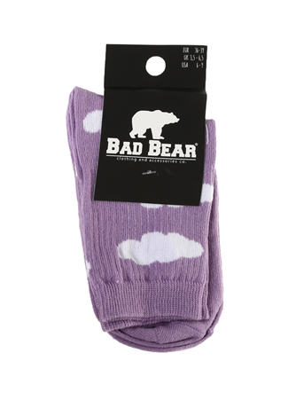 Bad Bear Siyah Erkek Çorap CLOUD TALL