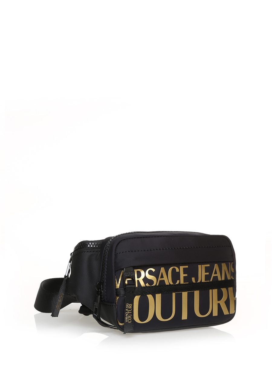 Versace Jeans Couture Siyah Erkek Bel Çantası 73YA4B93 BLACK/GOLD BEL ÇANTASI_1