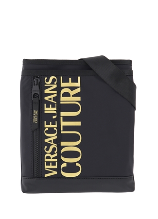 Versace Jeans Couture Siyah Erkek Postacı Çantası 73YA4B94 BLACK/GOLD POSTACI ÇANTASI_0