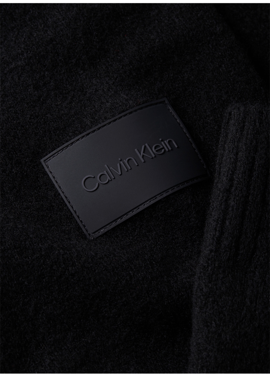 Calvin Klein Bisiklet Yaka Siyah Erkek Kazak K10K110401BEH_1