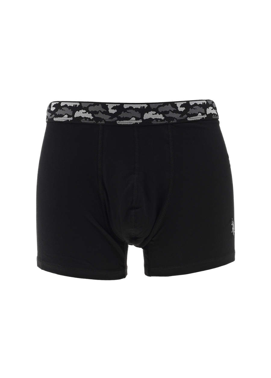 U.S. Polo Assn. Siyah Erkek Boxer I081SZ0IA.000.3B_1