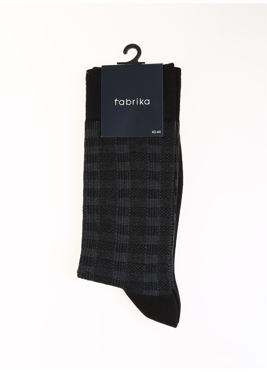Fabrika Siyah Erkek Soket Çorap FAB-NS-04