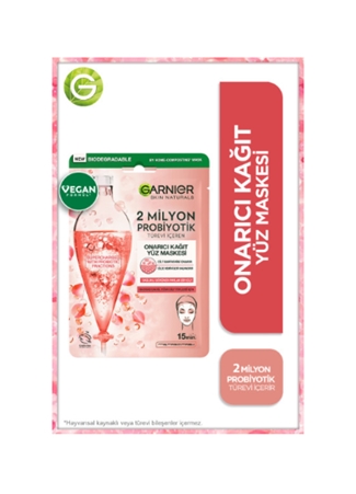 Garnier Probiyotik Onarıcı Kağıt Yüz Maskesi 22 Gr_0