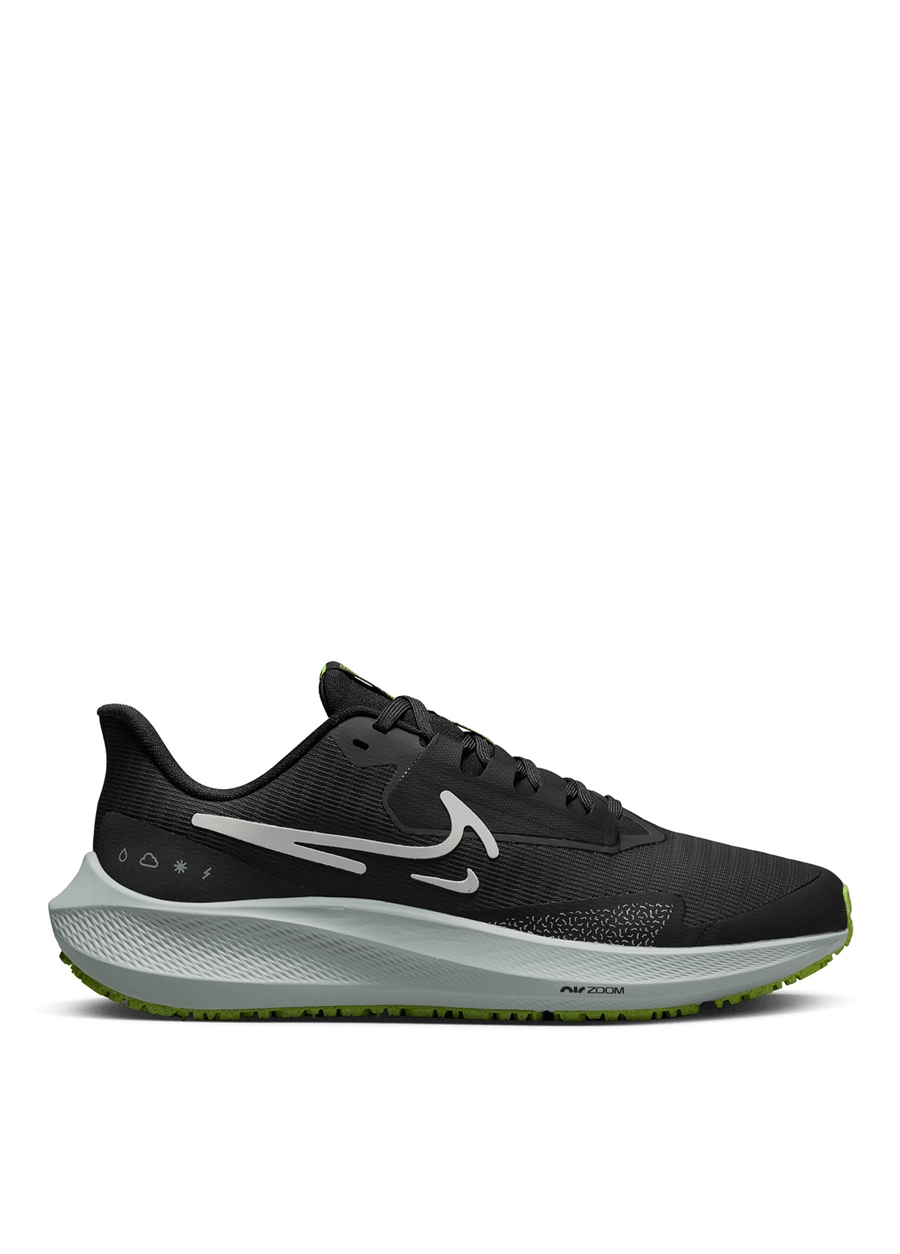 Nike Siyah - Gri - Gümüş Kadın Koşu Ayakkabısı DO7626-002 W AIR ZOOM PEG 39 SHIELD