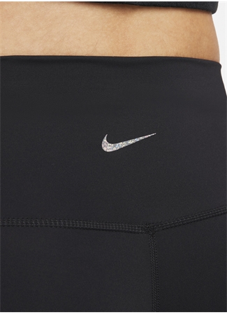 Nike Siyah - Gri - Gümüş Kadın Tayt DM7023-010 W NY DF HR YOGA 7/8 TGHT_1