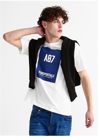 Aeropostale Normal Bel Slim Fit Açık İndigo Erkek Denim Şort BIGG_2