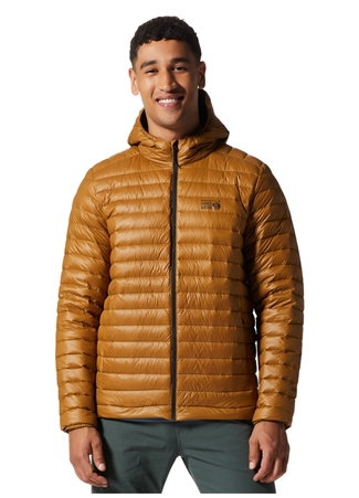 Mountain Hardwear Kahve Erkek Dik Yaka Düz Mont 1943771233_OM9935