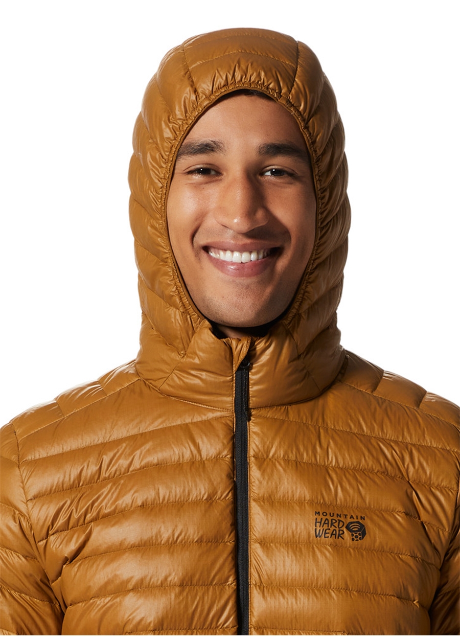 Mountain Hardwear Kahve Erkek Dik Yaka Düz Mont 1943771233_OM9935_3