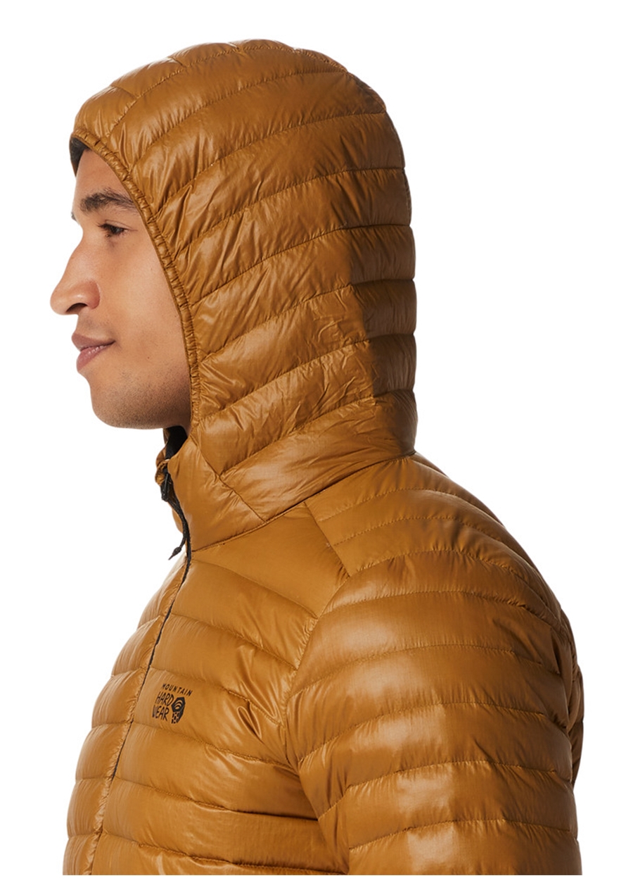 Mountain Hardwear Kahve Erkek Dik Yaka Düz Mont 1943771233_OM9935_4