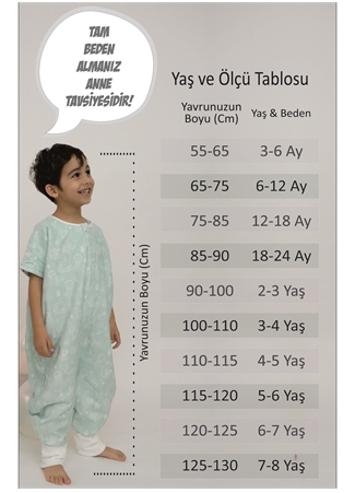 Ninna Kids Gri Bebek Fermuarlı Uzun Kollu Katlamalı Uzun Baskılı Uyku Tulumu UT-SB-PU-A_1