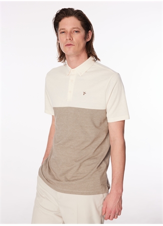 Fabrika Comfort Kahve Erkek Polo Yaka Regular Fit Polo T-Shirt CM RONALD