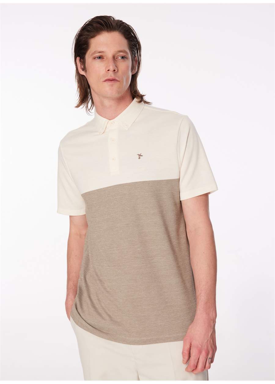 Fabrika Comfort Kahve Erkek Polo Yaka Regular Fit Polo T-Shirt CM RONALD_2