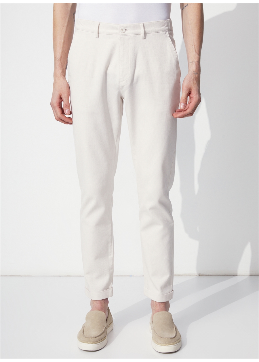 Fabrika Comfort Taş Erkek Normal Regular Fit Chino Pantolon CM RIVELNO_2