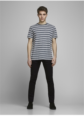 Jack & Jones JJIGLENN JJICON JJ 177 50SPS NOOS Siyah Erkek Normal Bel Dar Denim Pantolon