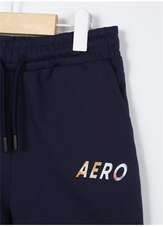 Aeropostale Lacivert Erkek Çocuk Baskılı Şort 23SAB-16_2