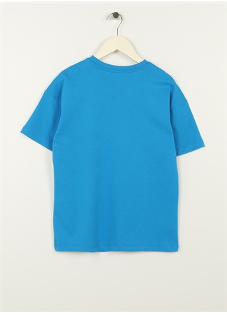 Aeropostale Saks Erkek Çocuk Bisiklet Yaka Oversize Baskılı T-Shirt 23SAB-10_1