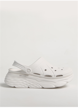 Skechers Beyaz Kadın Sandalet 111127 WHT MAX CUSHIONING FOAMIES_0