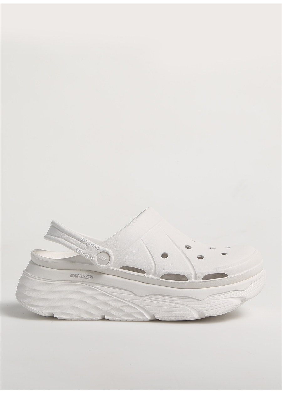 Skechers Beyaz Kadın Sandalet 111127 WHT MAX CUSHIONING FOAMIES_0