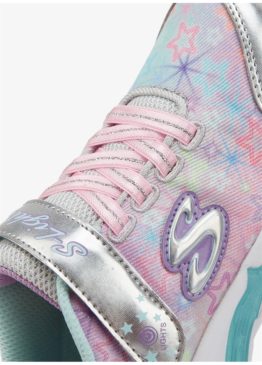 Skechers Kız Çocuk Yürüyüş Ayakkabısı 302324L SMLT STAR SPARKS_6