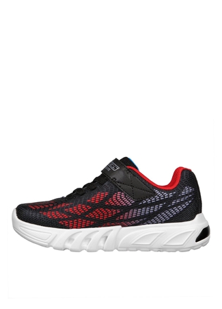 Skechers Siyah - Kırmızı - Mavi Erkek Çocuk Yürüyüş Ayakkabısı 400137L BKRB FLEX-GLOW ELITE - VORL_3