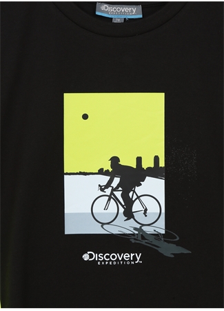 Discovery Expedition Baskılı Siyah Erkek Çocuk Atlet BIKE BOY_2