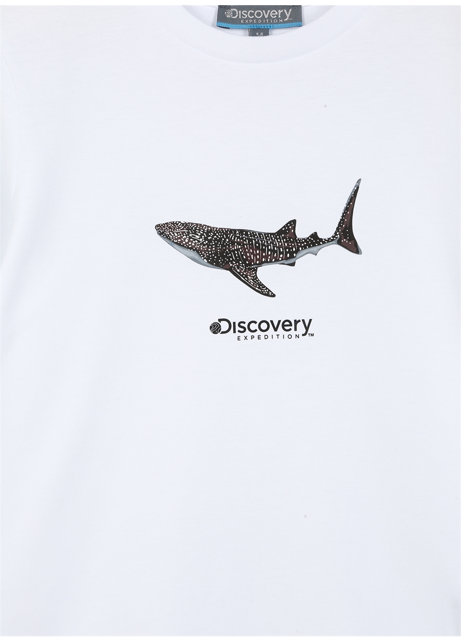 Discovery Expedition Baskılı Ekru Erkek Çocuk T-Shirt MERCAN BOY_2