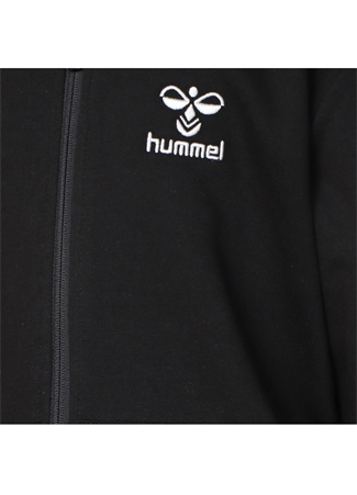 Hummel Siyah Erkek Çocuk Kapüşonlu Uzun Kollu Regular Fit Baskılı Sweatshirt 921599-2001 HMLFELISIAS ZIP HOODIE_2