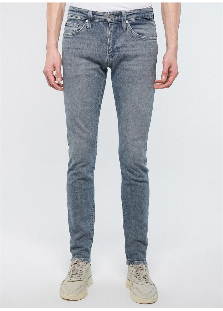 Mavi KVNÇ Normal Bel Gri Erkek Denim Pantolon M001070-83703_1